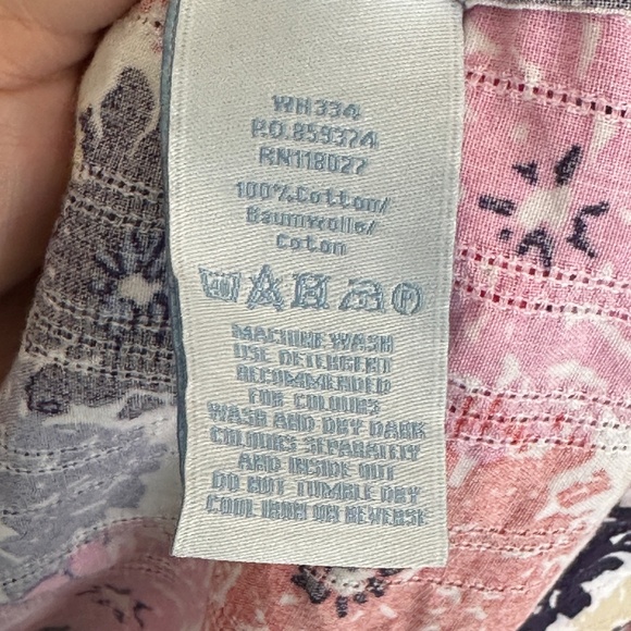 Women's Boden Floral Multicolor Dress Size 8 Regular Cap sleeve Knee Length - Picture 7 of 7